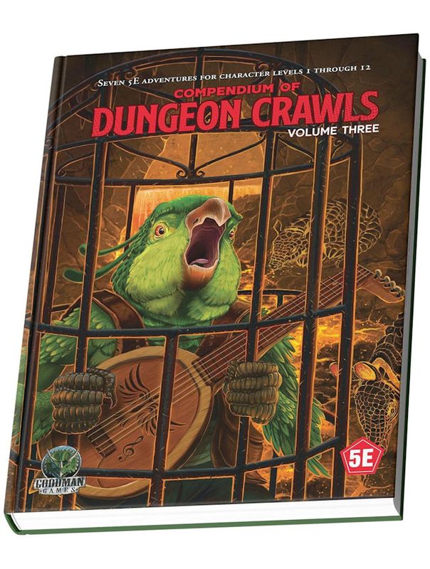 Fifth Edition Fantasy Compendium Of Dungeon Crawls Volume 3