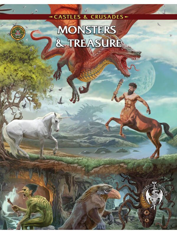 Castles & Crusades RPG Reforged Monsters & Treasure