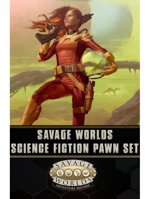 Savage Worlds Science Fiction Pawn Set