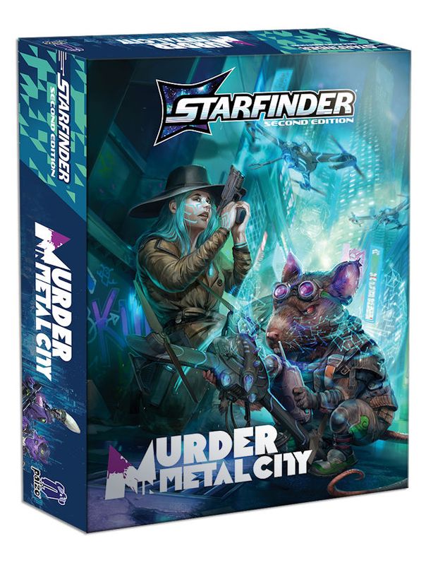 Starfinder RPG 2E Murder In Metal City Deluxe Adventure