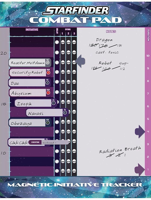 Starfinder RPG 2E Combat Pad