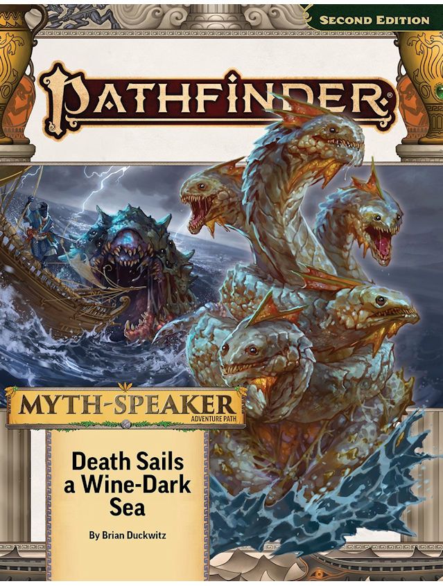 Pathfinder RPG Myth-Speaker #2 Death Sails A Wine-Dark Sea
