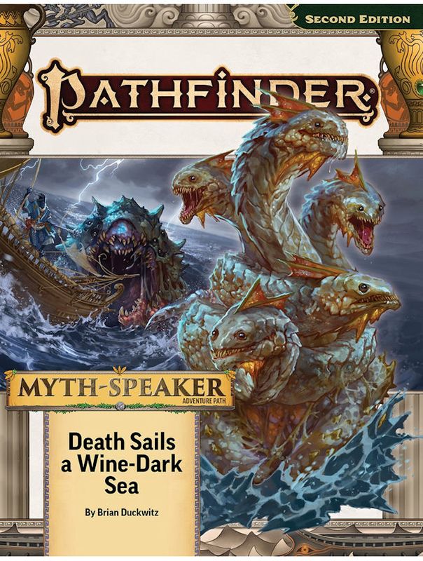 Pathfinder RPG Myth-Speaker #2 Death Sails A Wine-Dark Sea