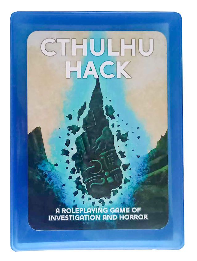 Cthulhu Hack RPG Core Rules 2E Meteor Blue Deep Box