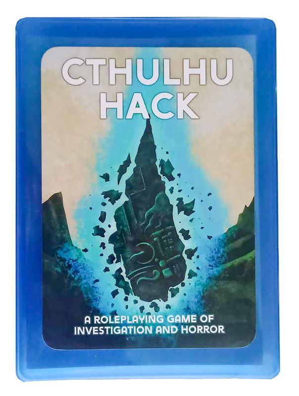 Cthulhu Hack RPG Core Rules 2E Meteor Blue Deep Box