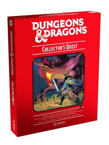 Dungeons & Dragons Collector's Quest Trading Cards And Stickers Red Box