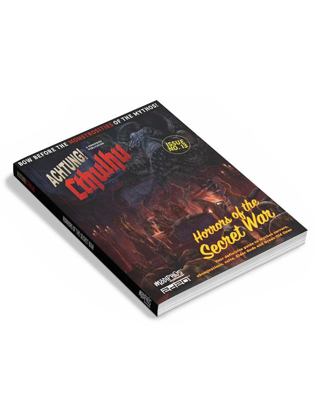 Achtung! Cthulhu 2d20 RPG Horrors Of The Secret War