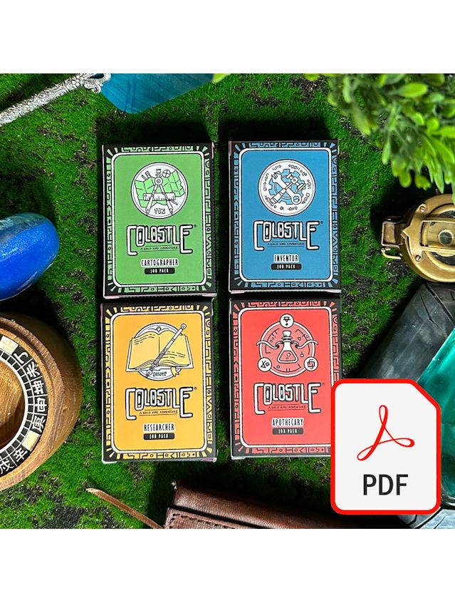 Colostle Job Packs Bundle Digital (Print and Play)