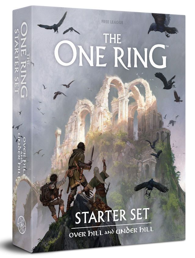 The One Ring RPG Starter Set Over Hill And Under Hill
