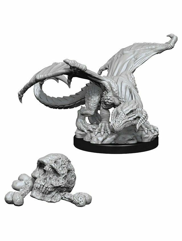 Dungeons & Dragons Nolzur's Marvelous Miniatures Black Dragon Wyrmling (Wave 10)