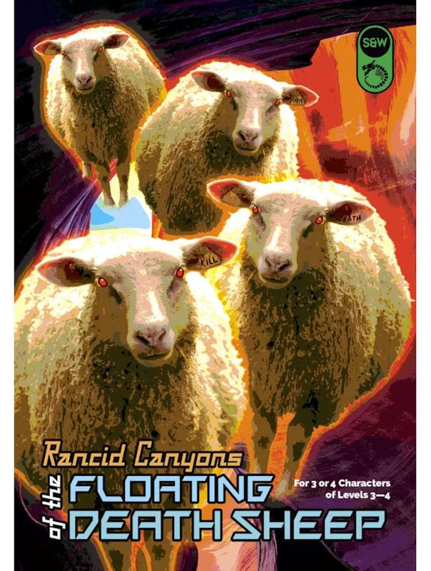 Swords & Wizardry Rancid Canyons Of The Floating Death Sheep