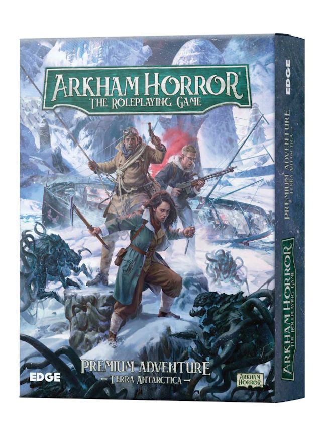 Arkham Horror Roleplaying Game Premium Adventure Terra Antarctica Expansion