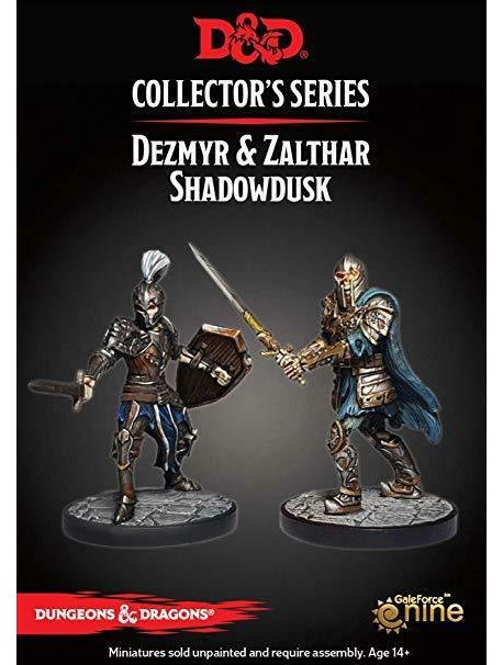 Dungeons & Dragons Collector's Series Miniature Dungeon Of The Mad Mage Dezmyr & Zalthar Shadowdusk