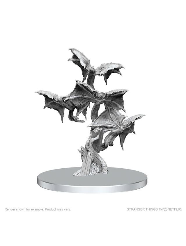 Stranger Things Unpainted Miniatures Demobat Swarm