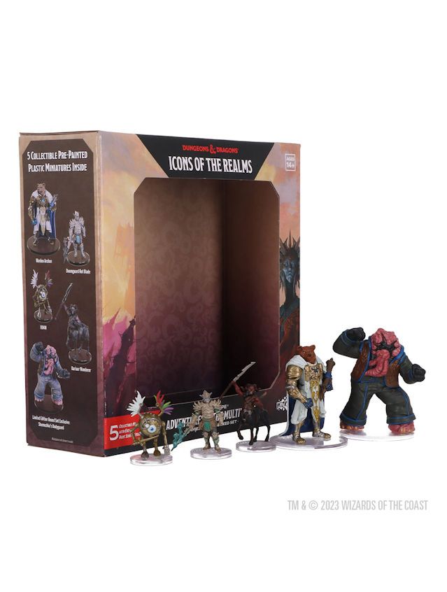 Dungeons & Dragons Icons Of The Realms Planescape Adventures In The Multiverse Limited Edition Boxed Set