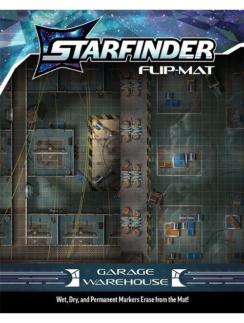 Starfinder RPG Flip-Mat Garage Warehouse Starfinder RPG Flip-Mat Garage Warehouse