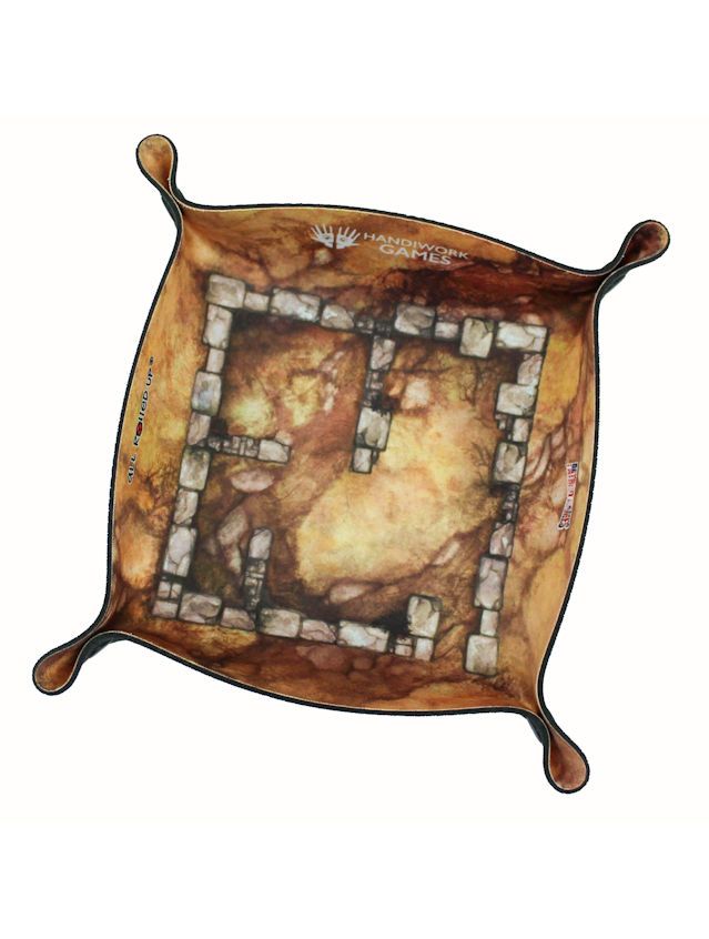 Deserted Ruins Mars Handiwork Games Square Folding Dice Tray
