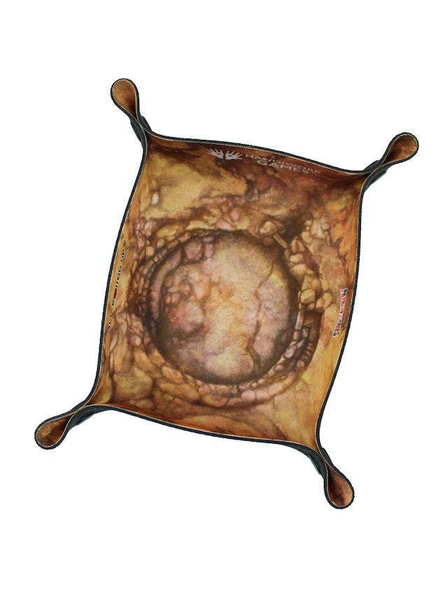 Tumbling Broch Mars Handiwork Games Square Folding Dice Tray