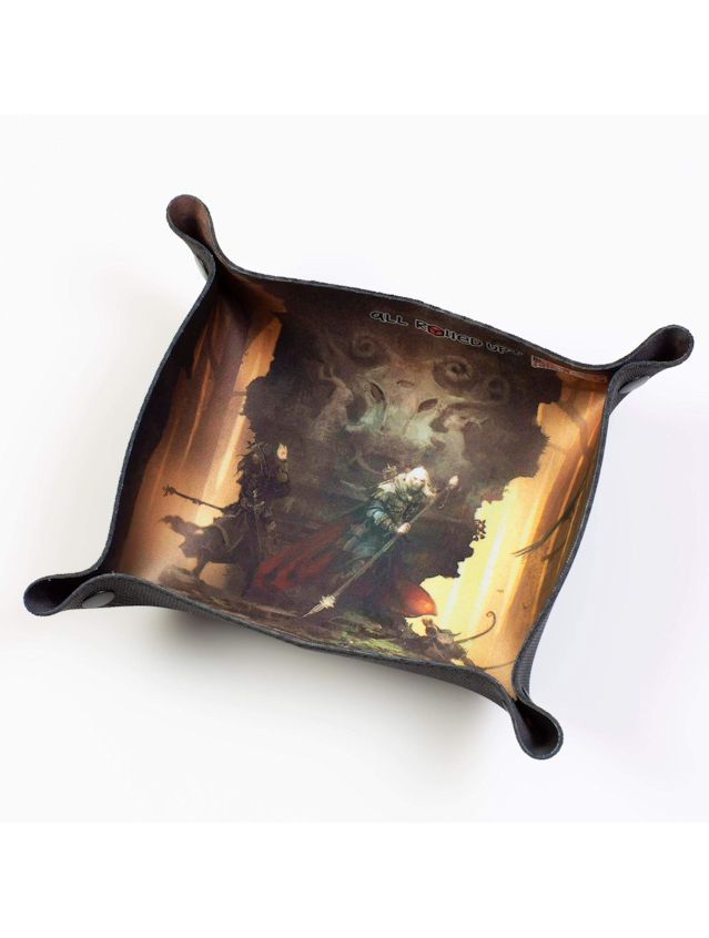 Symbaroum Square Folding Dice Tray Twilight Falls