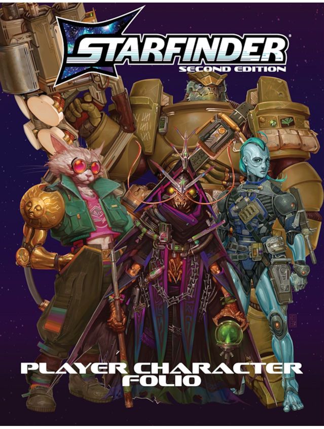 Starfinder RPG 2E Player Character Folio