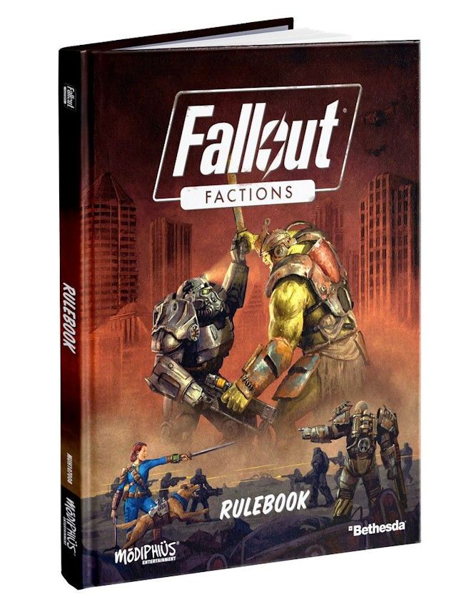 Fallout Factions Miniatures Game Core Rulebook