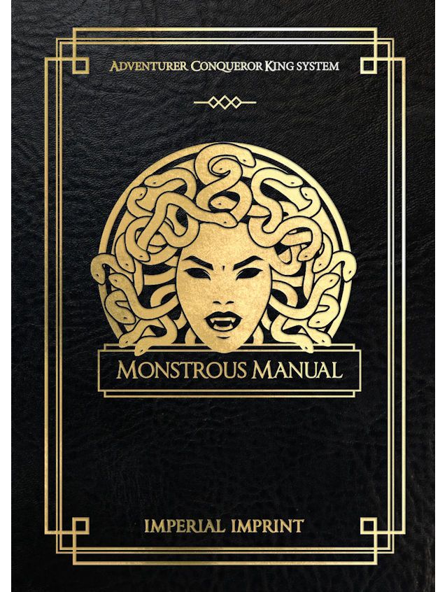 Adventurer Conqueror King System II Revised Monstrous Manual (ACKS II)