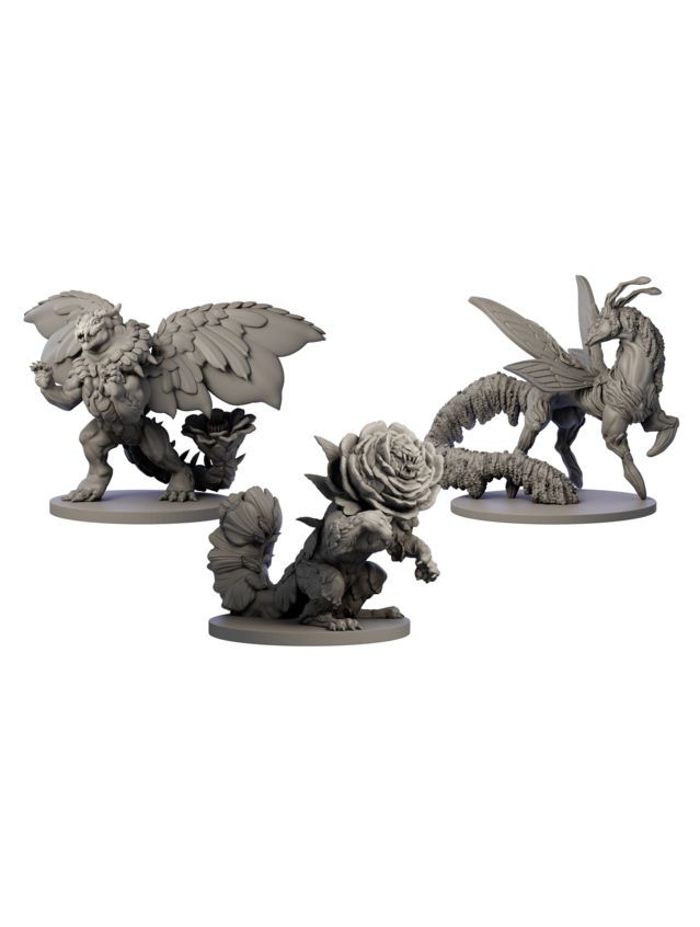 Field Guide to Floral Dragons Dragon Florists Miniatures Set