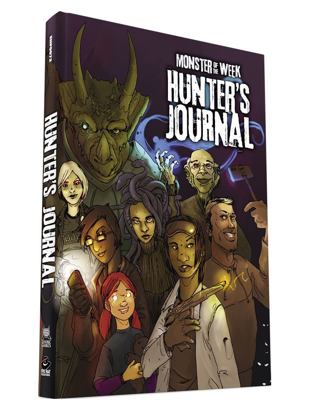 Monster Of The Week RPG Hunter's Journal