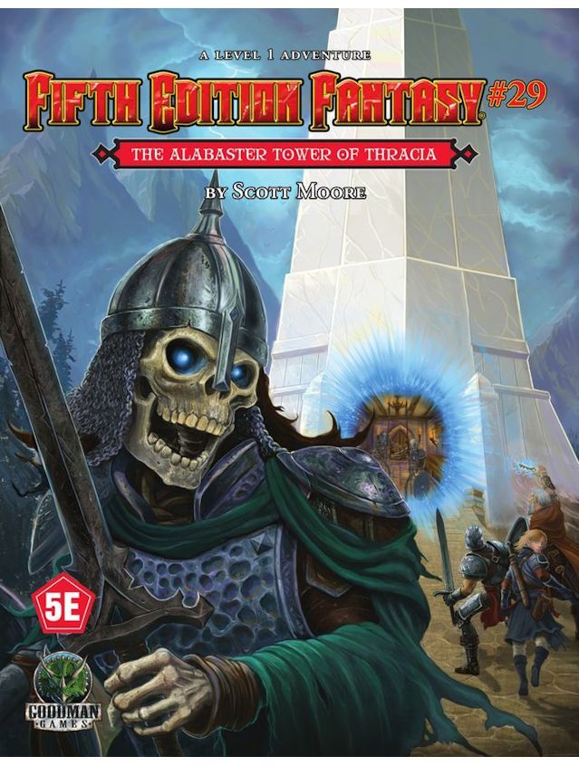 Fifth Edition Fantasy #29 The Alabaster Tower Of Thracia