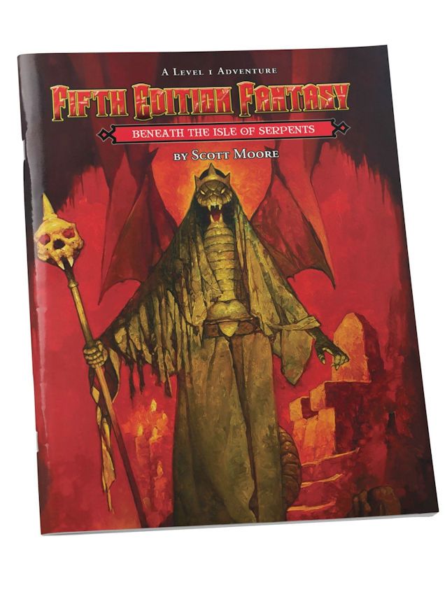 Fifth Edition Fantasy #28 Beneath The Isle Of Serpents