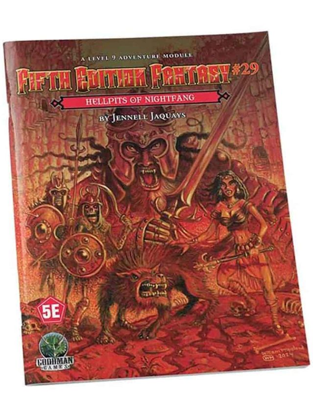 Fifth Edition Fantasy #30 Hellpits Of Nightfang