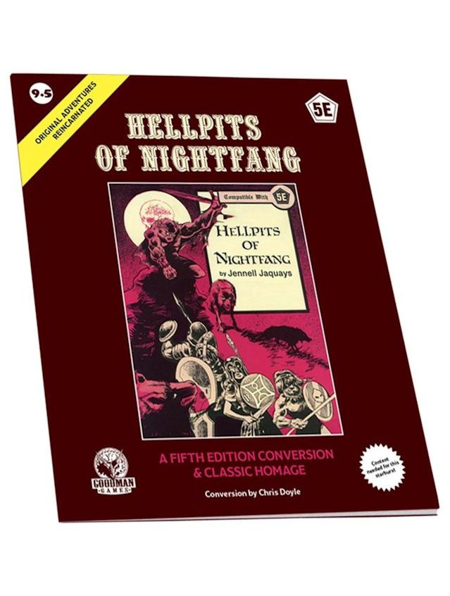 Fifth Edition Fantasy #30 Hellpits Of Nightfang (OAR Cover)