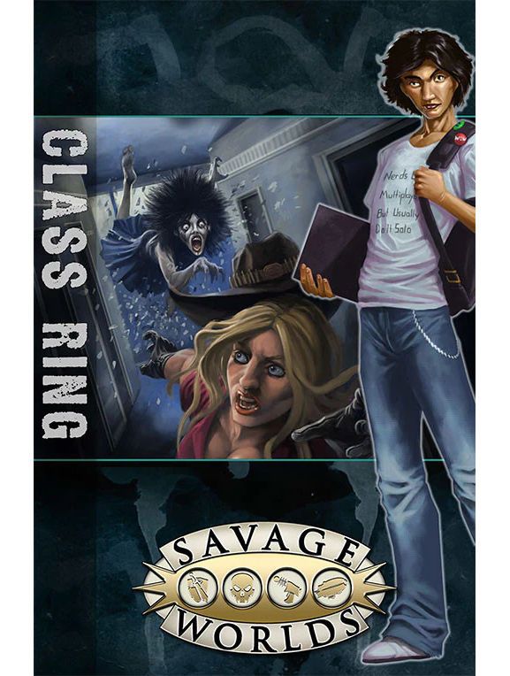Savage Worlds East Texas University GM Screen With Class Ring Adventure