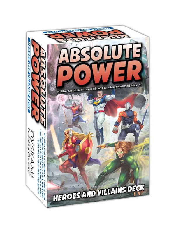 Absolute Power Heroes And Villians Deck