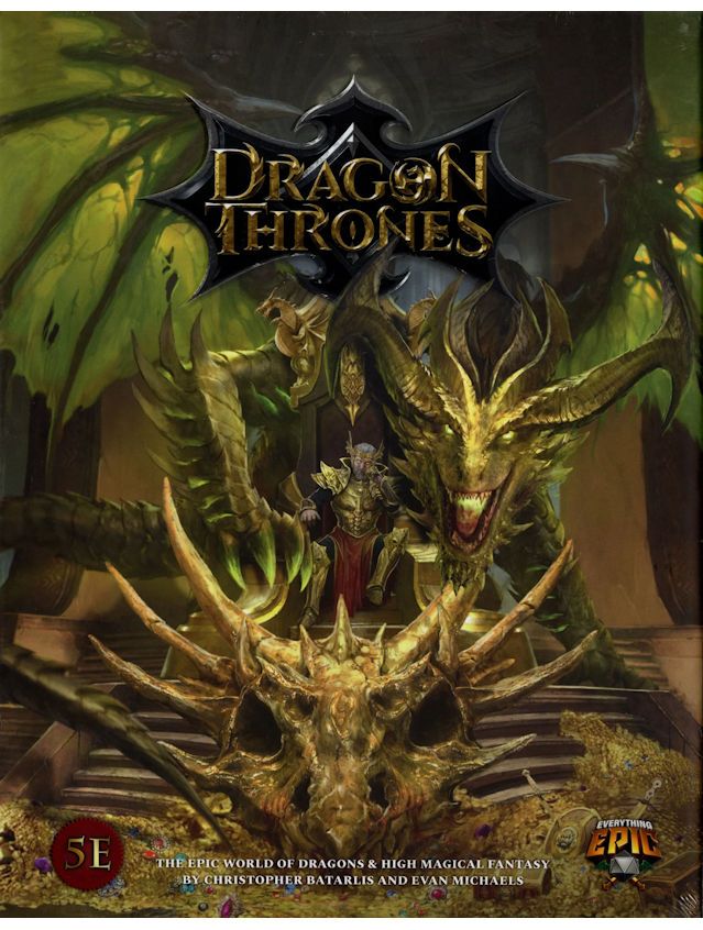 Dragon Thrones Core Set Slipcase + Map Set (5E)