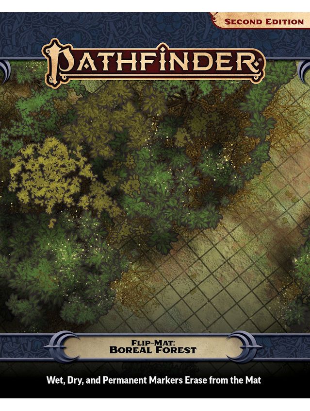 Pathfinder RPG Flip-Mat Boreal Forest