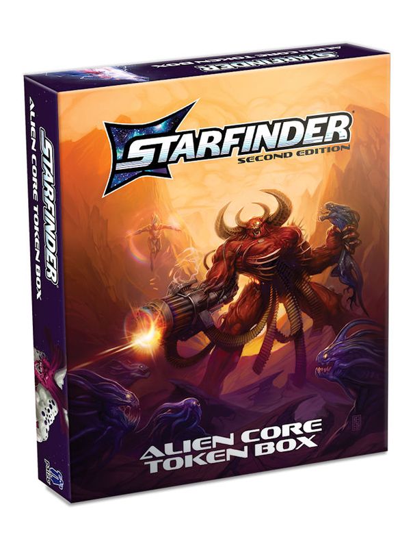 Starfinder RPG 2E Alien Core Token Box Starfinder RPG 2E Alien Core Token Box