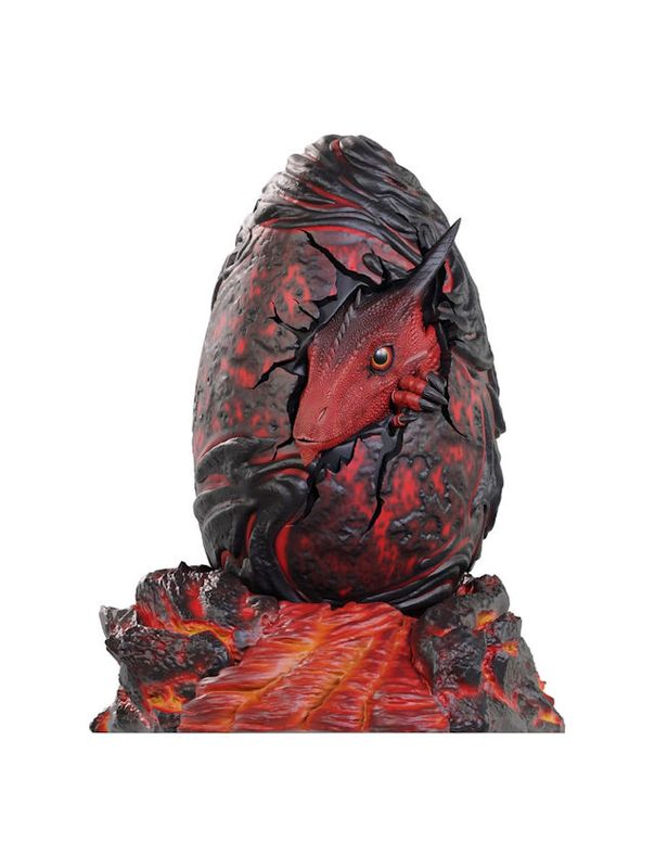 Dungeons & Dragons Replicas Of The Realms Statue Red Dragon Egg