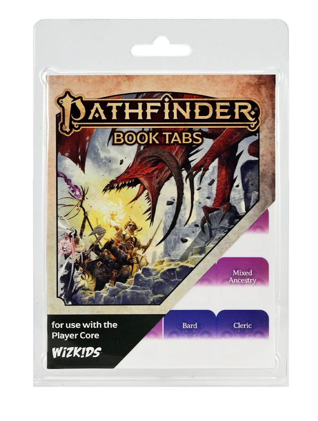 Pathfinder RPG Player Core Book Tabs