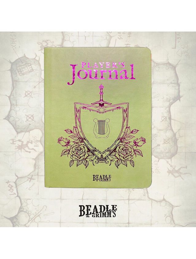 Notebook A5 Player's Journal Sage Green Shield Notebook A5 Player's Journal Sage Green Shield