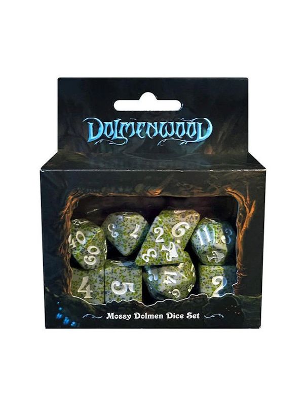 Dolmenwood Mossy Dolmen Dice Set