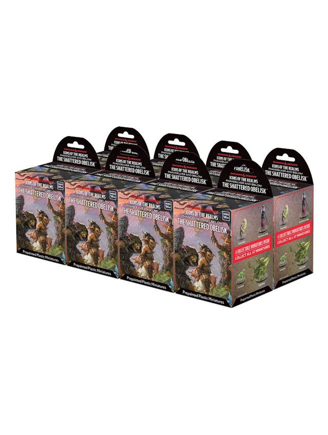 Dungeons & Dragons Icons Of The Realms Phandelver And Below The Shattered Obelisk 8 ct. Booster Brick