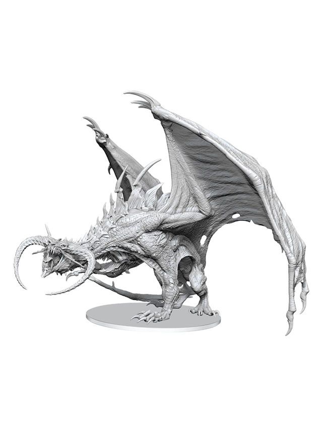 Pathfinder Battles Deep Cuts Unpainted Miniatures Diabolic Dragon