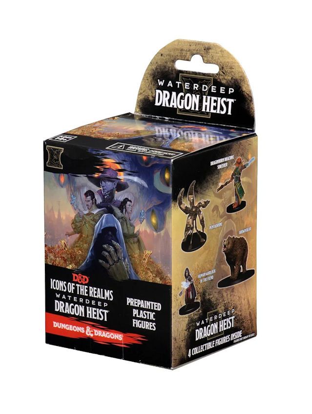 Dungeons & Dragons Icons Of The Realms Waterdeep Dragon Heist Booster Pack