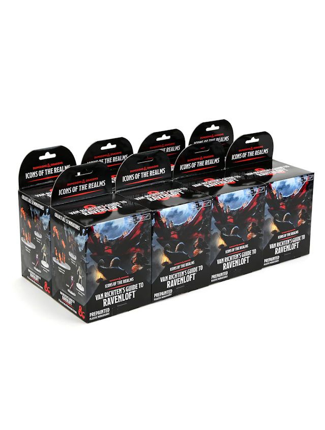 Dungeons & Dragons Icons Of The Realms Van Richtens Guide To Ravenloft Booster 8 ct. Booster Brick