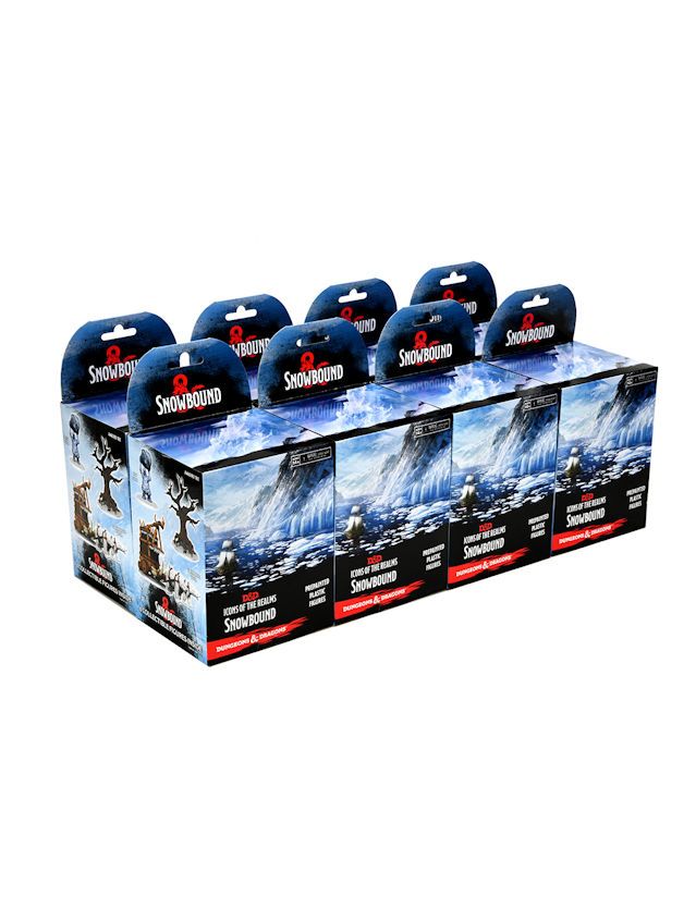 Dungeons & Dragons Icons Of The Realms Snowbound Booster 8 ct. Booster Brick