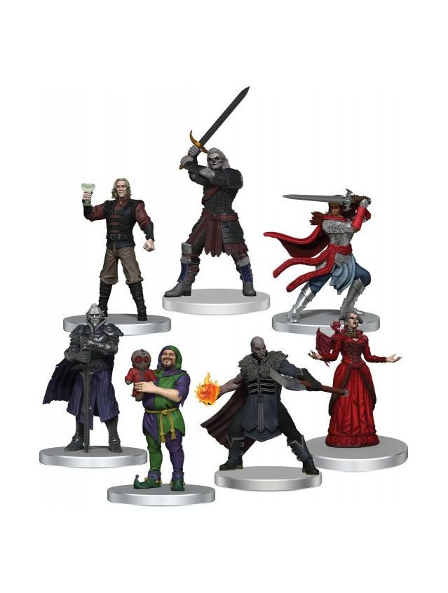 Dungeons & Dragons Icons Of The Realms Curse Of Strahd Premium Set Denizens Of Barovia