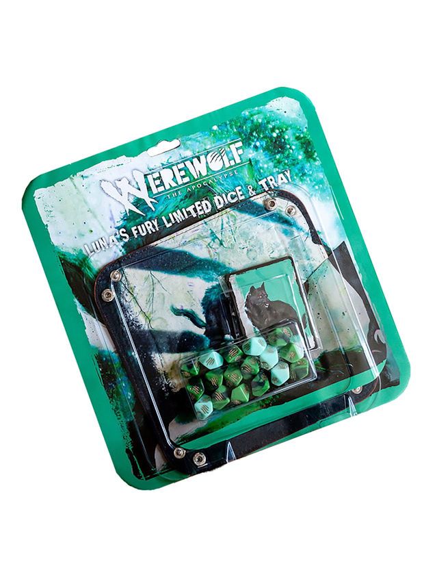 Werewolf The Apocalypse 5th Edition Luna’s Fury Limited Dice & Tray Accessory Pack