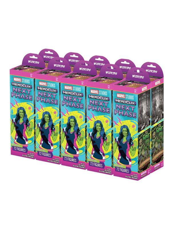 Marvel HeroClix Marvel Studios Next Phase 10 ct. Booster Brick