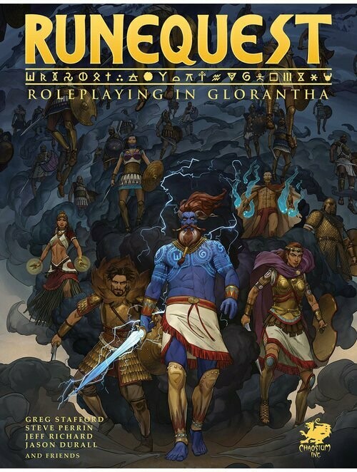 Runequest Roleplaying In Glorantha Core Rulebook